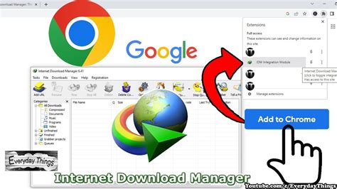 How To Add IDM Extension In Google Chrome .